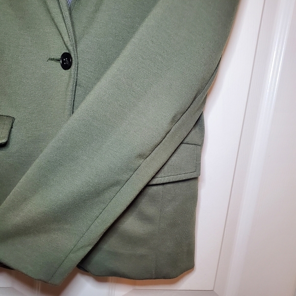 Gap Olive Green Academy Blazer Sz 6 - Picture 3 of 11